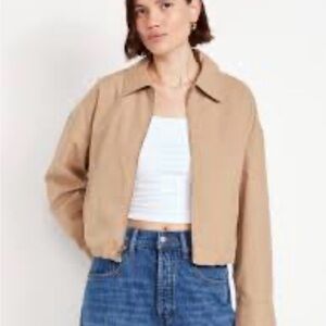 Old Navy Women's Tan Utility Jacket